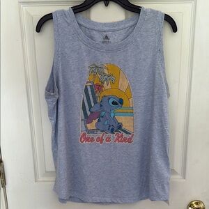 Disney Stitch Blue Tank Top